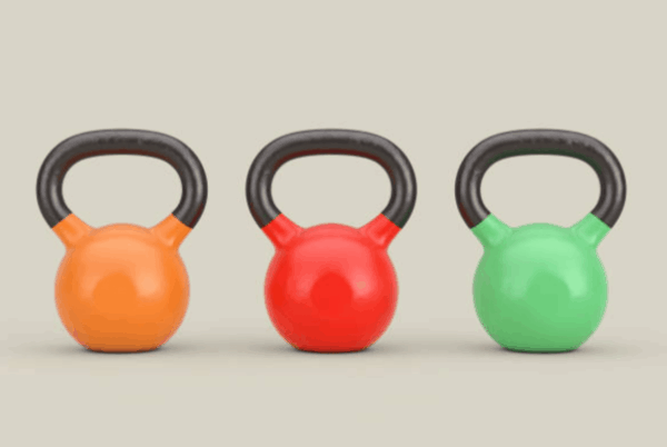 Kettlebell – 20 lb Vinyl Coated